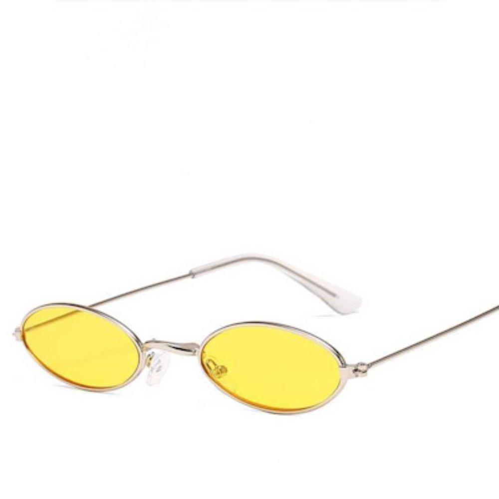 🌸 Yellow Brenda Sunglasses - Picture 1 of 2